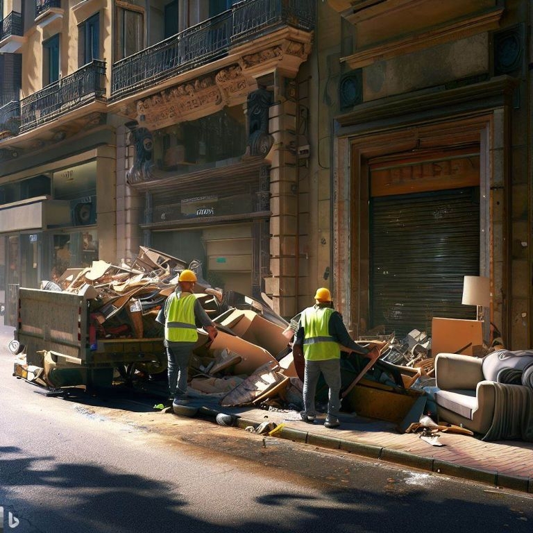 Vaciado de locales comerciales en Dolores
