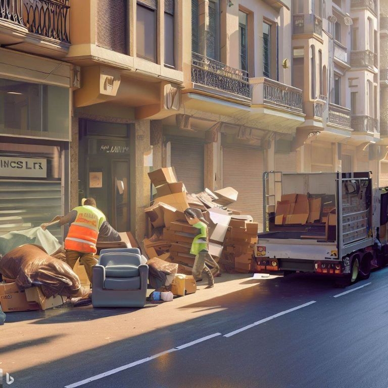 Vaciado de locales comerciales en Paterna