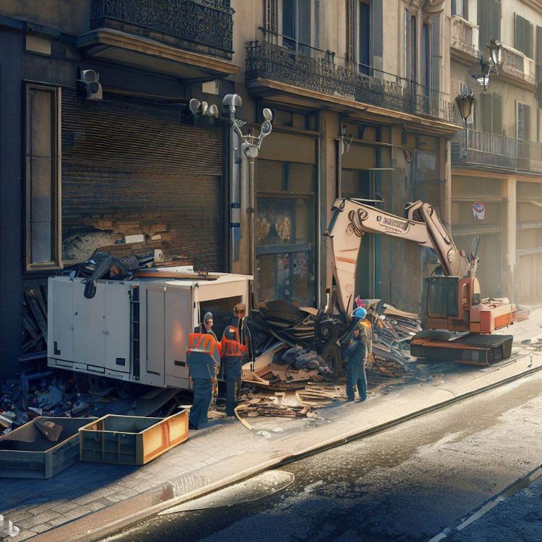 Confía en ZAFA para el vaciado de tus locales comerciales en Alfafar