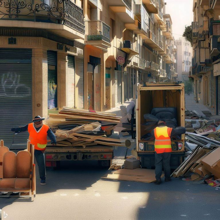 Economía circular y reciclaje en el vaciado de locales comerciales en Valencia